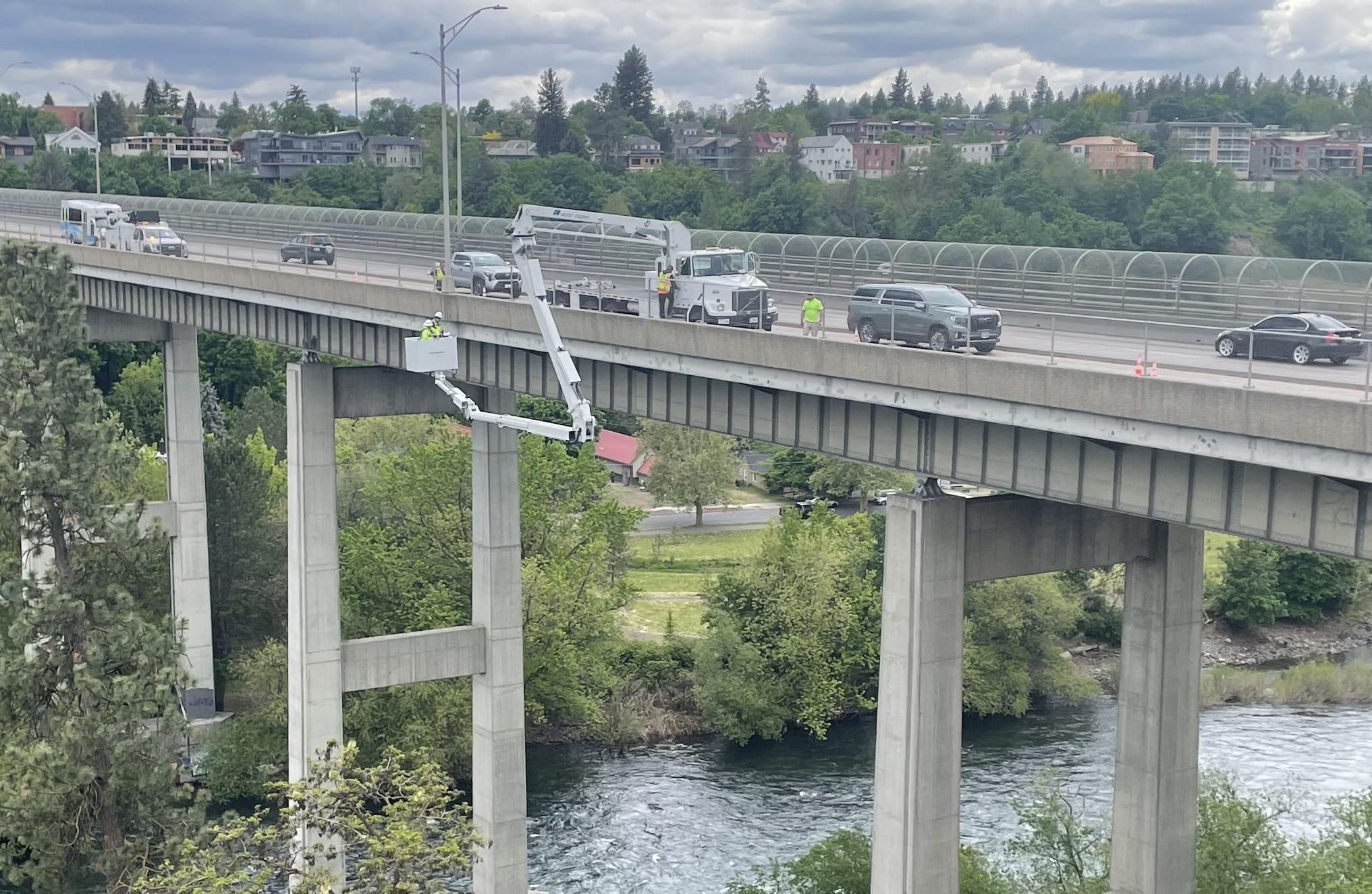 Performs semi-skilled to skilled manual work in preventive maintenance, reconstruction and repair of municipal bridges, trestles, guard rails, and related structures.