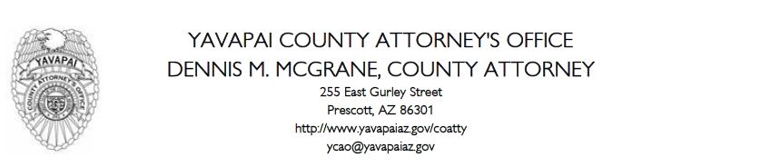 Attorney - County Attorney (Prescott) description image